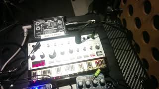 Using the 16 step MIDI CC sequencer in the studio