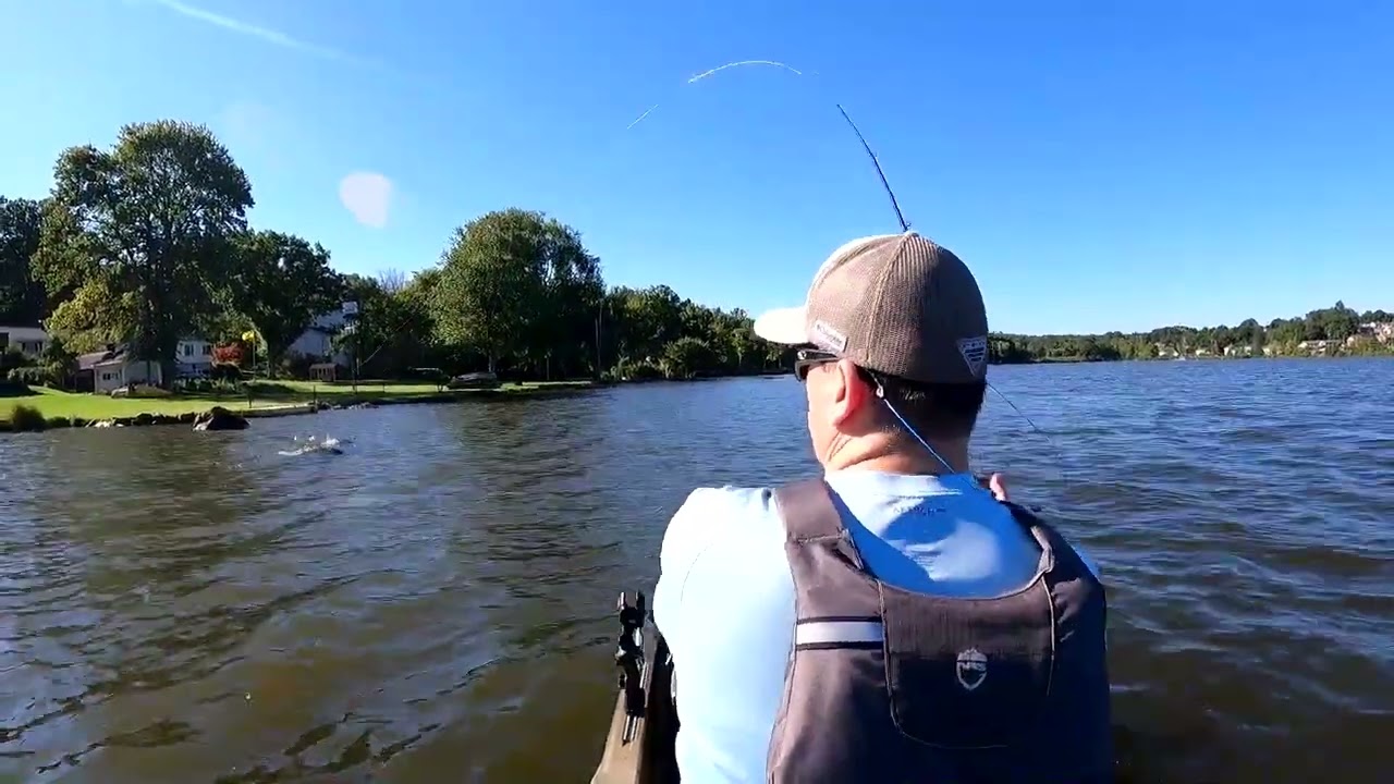 Tough day on Lake Musconetcong.