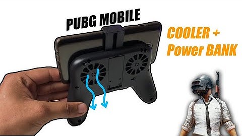 BEST PUBG Mobile Cooler + Power BANK Unboxing ! Giveaway