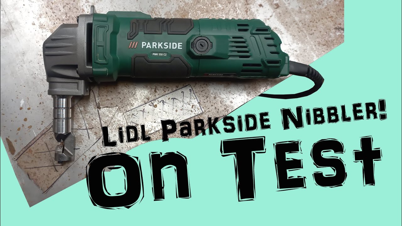 Lidl Parkside Nibbler Review Cutting Sheet Steel and Car Body Panels.