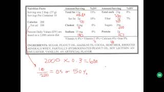 Nutrition Calculation