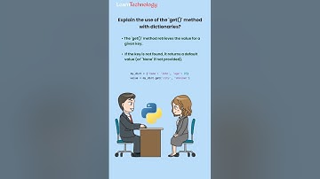 get method in Python dictionaries | #python #interview #getmethod #dictionaries