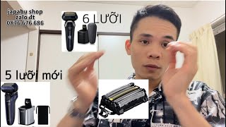 MÁY CẠO RÂU 6 LƯỠI PANASONIC VÀ 5 LƯỠI ĐỜI MỚI!!!!