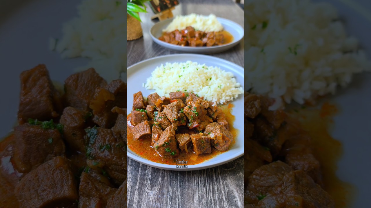 Beef Sauté in Rich Tomato Sauce 🥩✨Soslu Et Sote #tariflerdöndü Beef Sauté in Rich Tomato Sauce 🥩✨Soslu Et Sote #tariflerdöndü