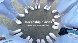 Hospital Duty Vlog ‍⚕: pedia ward + realistic life of a student nurse Pt. 1 | Philippines | BLH