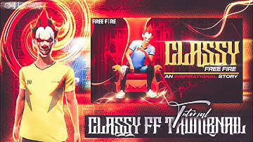 How To Make Montage Thumbnail Like Classy FF. Classy FF Thumbnail Tutorial @Kritzex_gfx