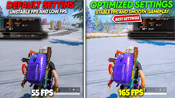 🔧 Max FPS in PUBG! Ultimate Optimization Guide (2025 Settings)