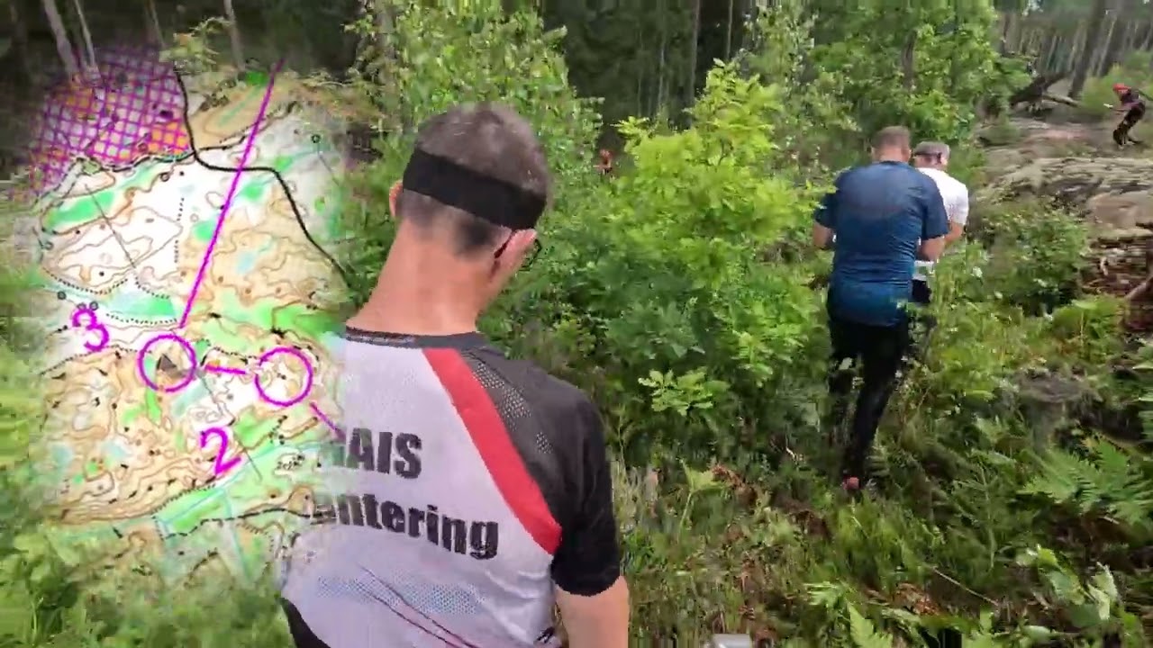 Headcam Orienteering: O-Ringen Etapp 5 H18