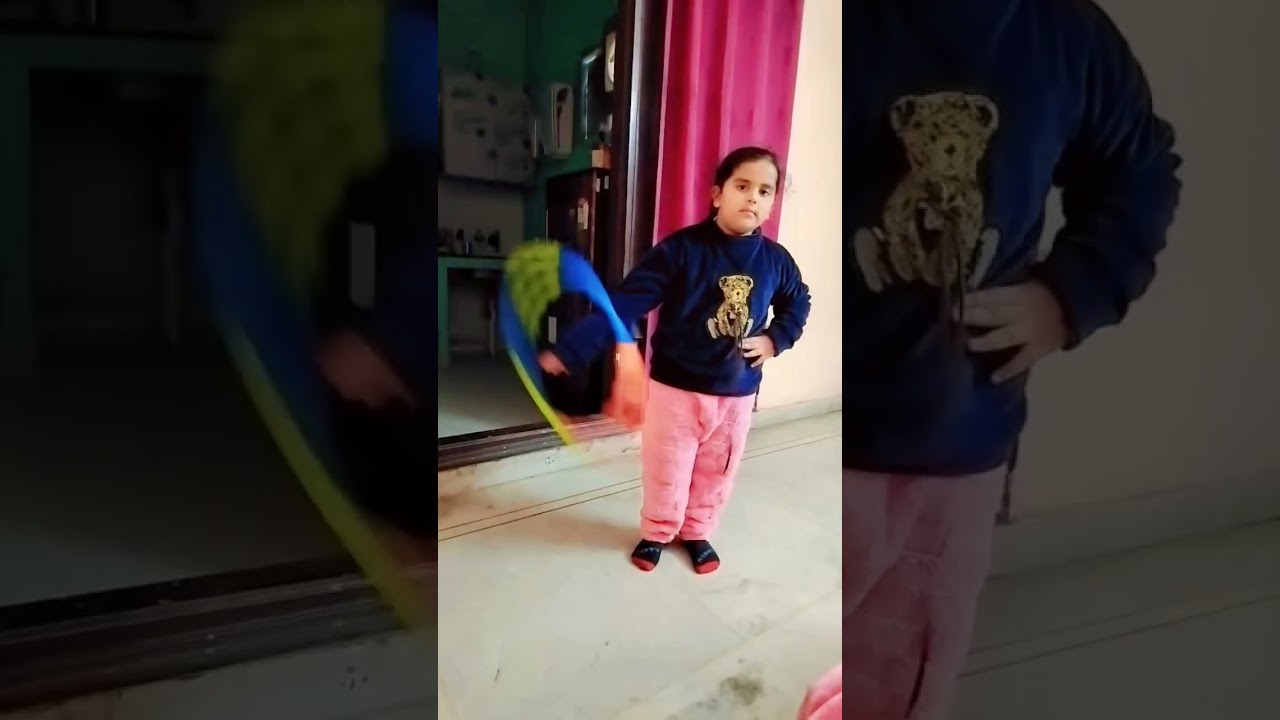 when she loves to play with hula hoops....