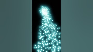Boid Particle Simulation | #shorts