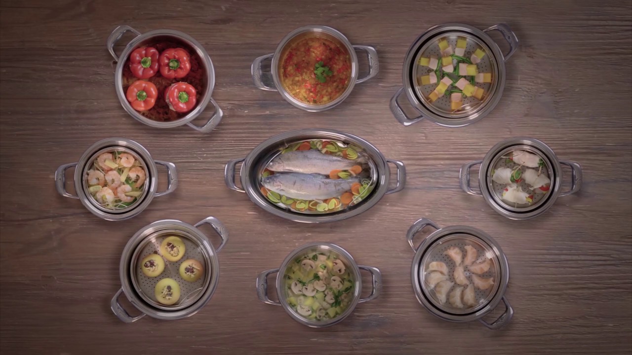 The new steaming lid Oval EasyQuick