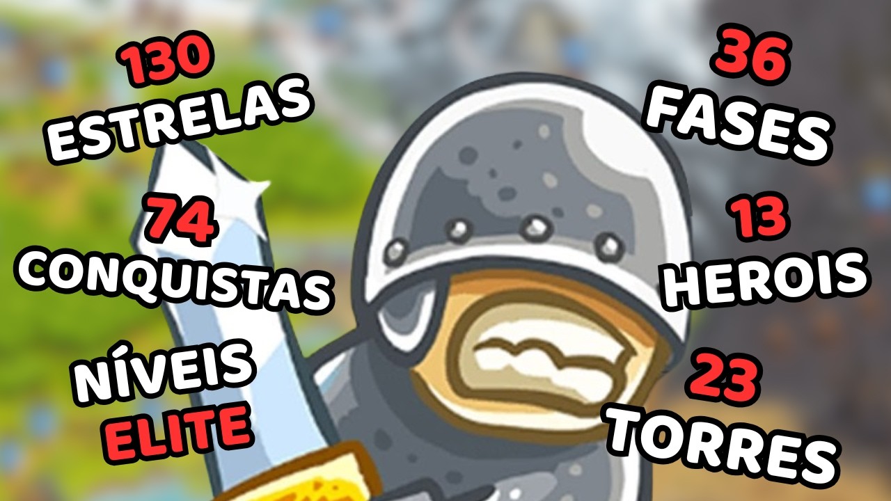 Eu fiz 100% de KINGDOM RUSH... e foi MUITO DIFÍCIL