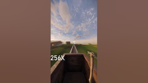 The Fastest Railway / Minecraft RTX #minecraft #minecraftrealistic