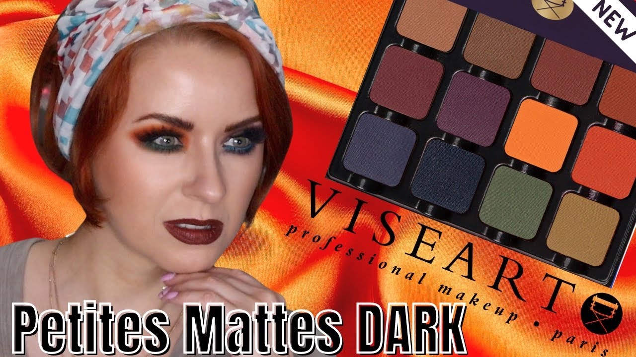 NEW Viseart Petites Mattes DARK Palette Review + 2 Looks | Steff's Beauty Stash