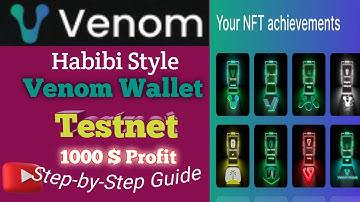 Venom Wallet Testnet explained | Venom Wallet NFT Mint Step-by-Step Guide | Venom Foundation Testnet