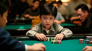 A 7-year-old, born with gambling talent, swiftly mastered top skills, won hundreds of thousands!
