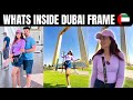 Dubai frame tour    day  4  bus  metro tour dubai dubaiframe