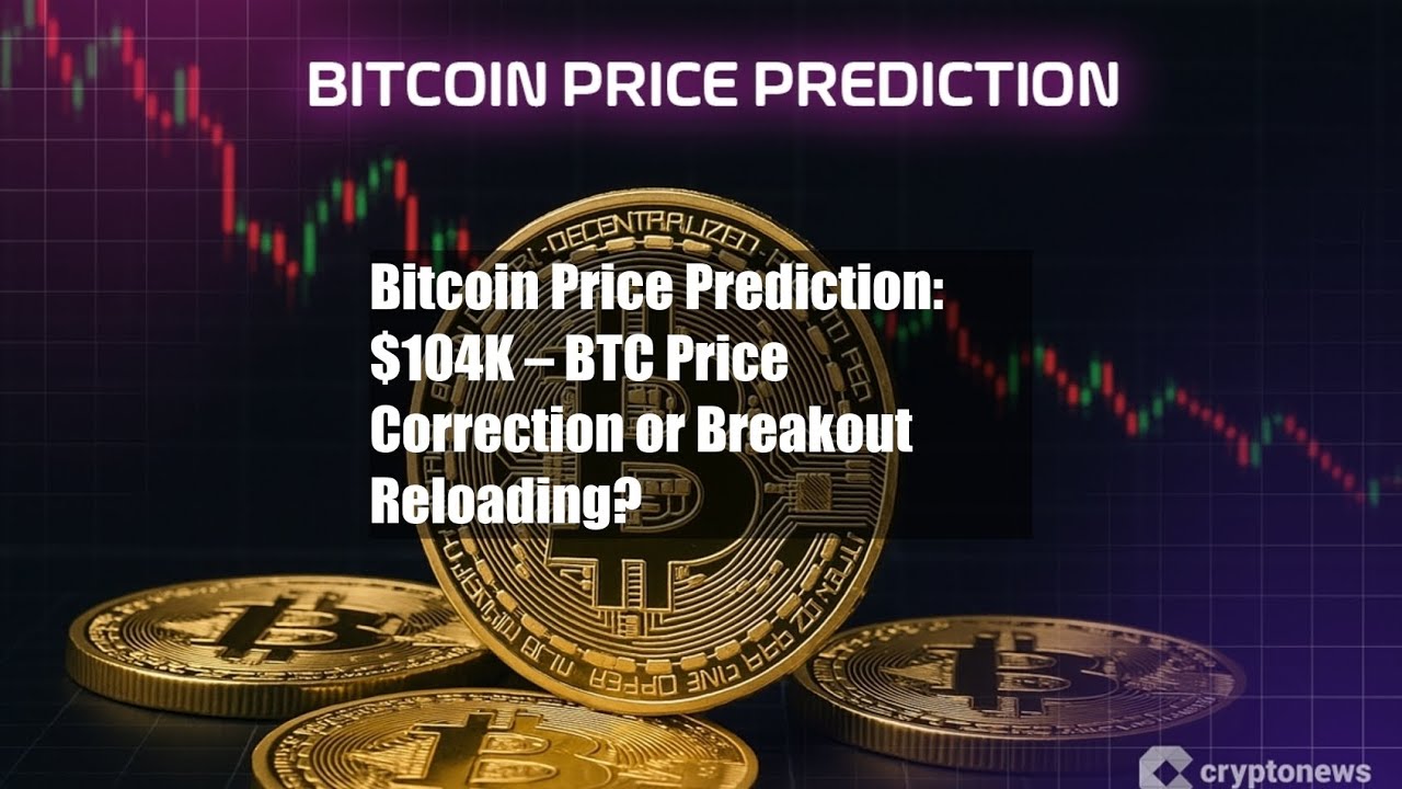 Bitcoin Price Prediction: $104K – BTC Price Correction or Breakout ...