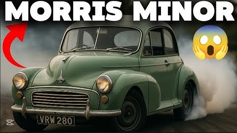 Uncovering the 1958 Morris Minor