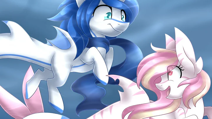 [Commission] Nova and Rainy - MLP Speedpaint