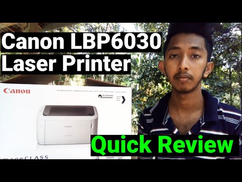 Canon LBP 6030 Laser Printer | Unboxing 