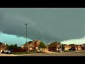 Dramatic footage of the tornado hit elkhorn omaha nebraska  tornado 2024