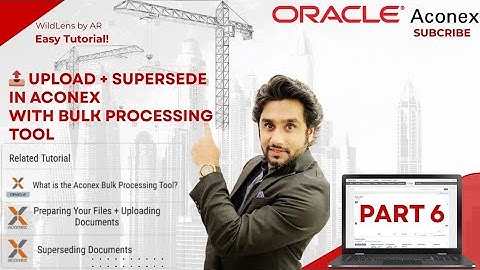 How to Upload & Supersede Documents in Aconex Using the Bulk Processing Tool (Step-by-Step Guide)