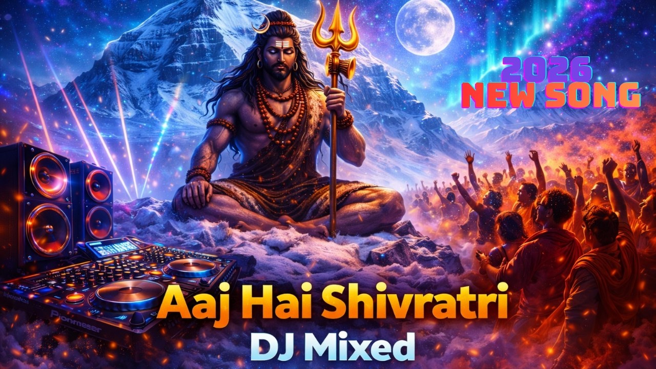 Aaj Hai Shivratri DJ Mixed | Maha Shivratri 2026 Special | High Energy Shiv Bhajan | Har Har Mahadev