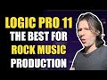 Rock music production using logic pro 11 new features  logic pro 11 review