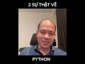 2 sự thật thú vị về ngôn ngữ lập trình Python #unicode #hoanganunicode