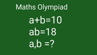 Ab10ab18 Germany  Maths Olympiad  Algebra Maths Problem  Find Ab   