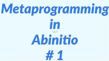 Metaprogramming in Abinitio part  1