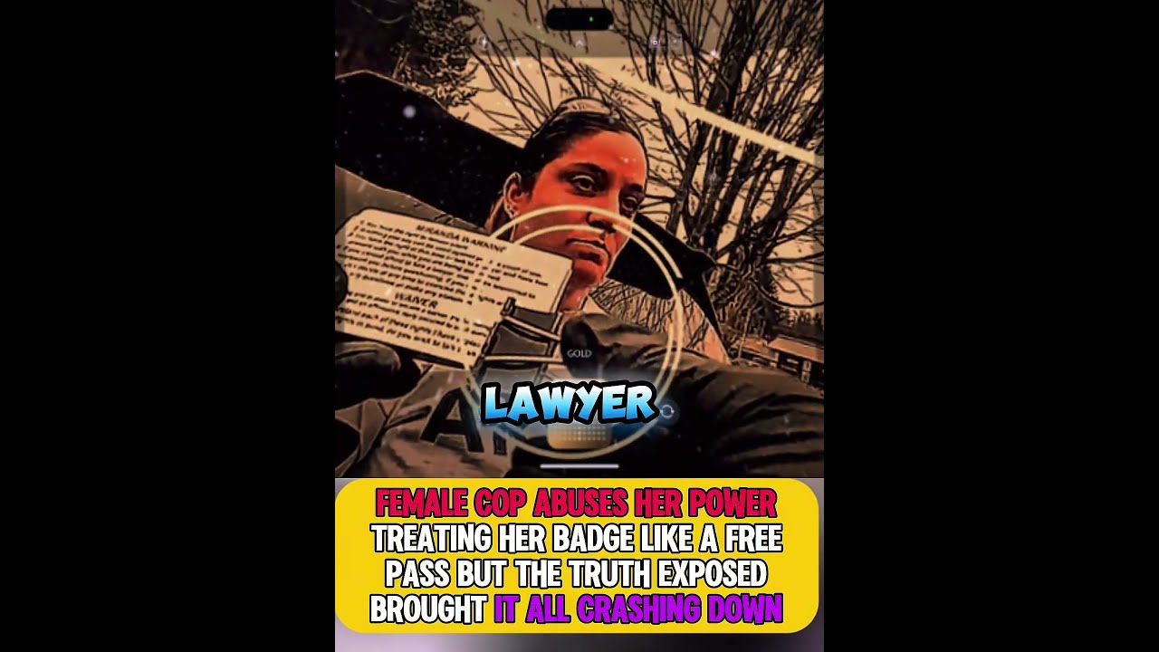 Female Cop Abuses Her Power Treating Badge Like A Free Pass But The Truth Exposed Brought It