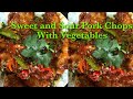 Sweet and Sour Pork Chops with Vegetables at Ceguradong mapa indak ka sa Sarap pag Matikman mo ito