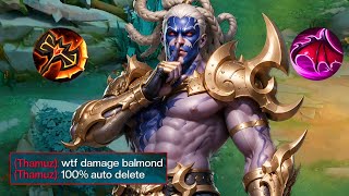 BALMOND MAX DAMAGE BUILD 2026 IS BROKEN! 😱 INSANE DAMAGE   SUSTAIN | MLBB