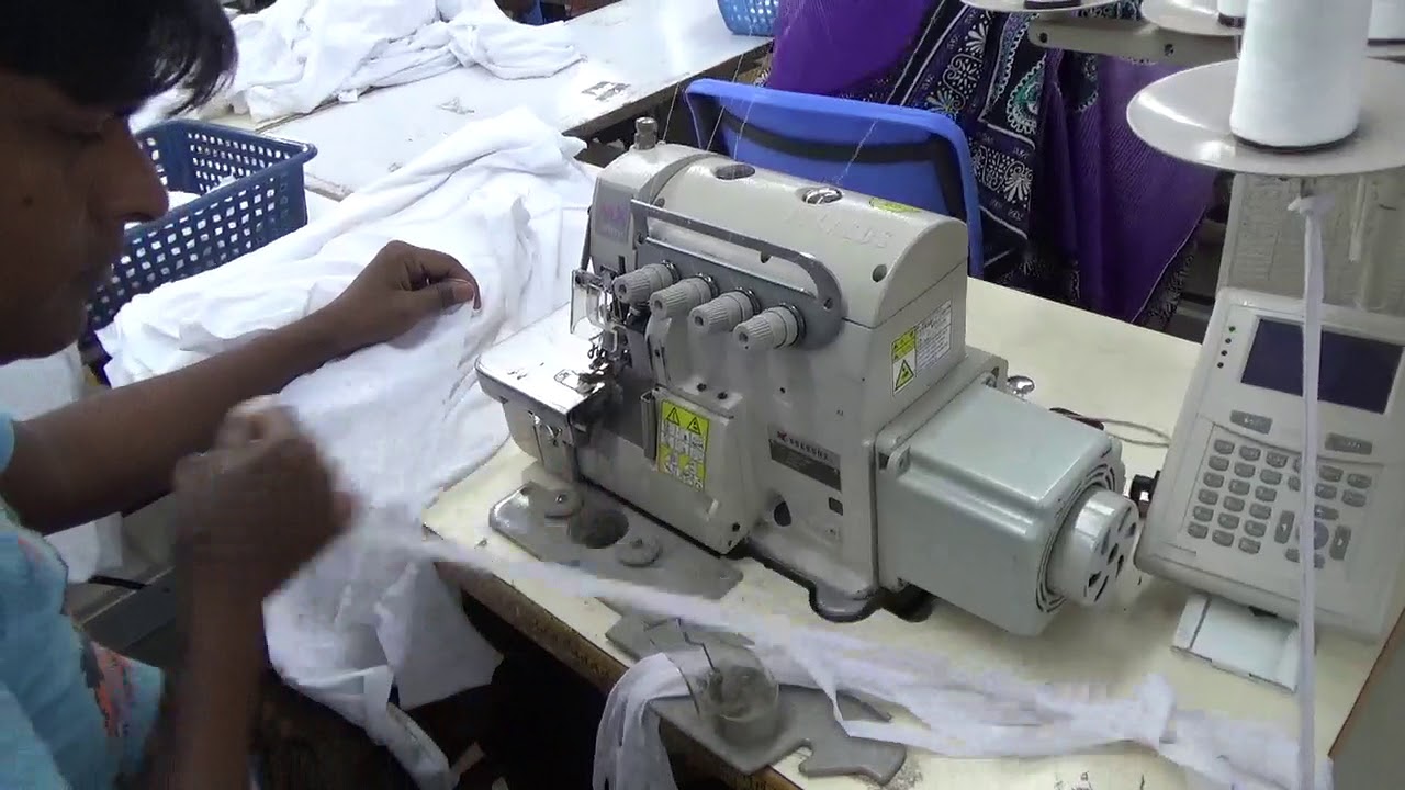 Neck mesh rib attach folded mesh - YouTube