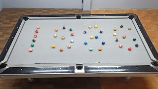 1986 Shape with 36 Balls | One Shot Pool Challenge