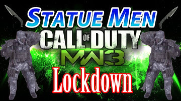 MW3 | "Statue Men" on Lockdown | "Mannequin Room"