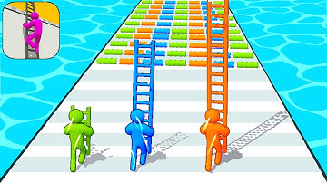 Satisfying Mobile Game: Ladder Masters, Marble Run, Count Masters, Number Masters, Roof Rails...