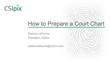 CSIpix Basics: How to Prepare a Court Chart