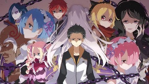 Re:zero season 2 AMV | YOASOBI「ハルジオン・Halzion」