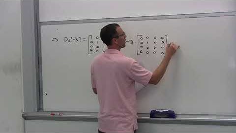 Applied Linear Algebra, Lesson 9, Video 13: Definition and Examples of Dilation Matrices