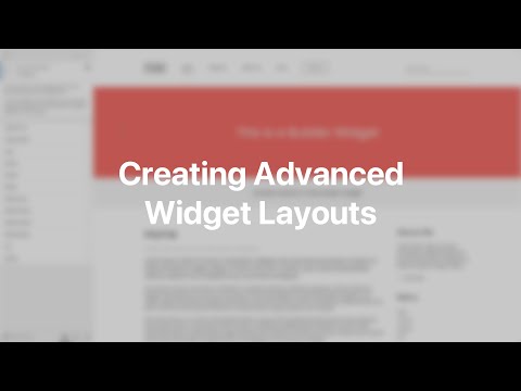 Creating Advanced Widget Layouts | YOOtheme Documentation (WordPress)