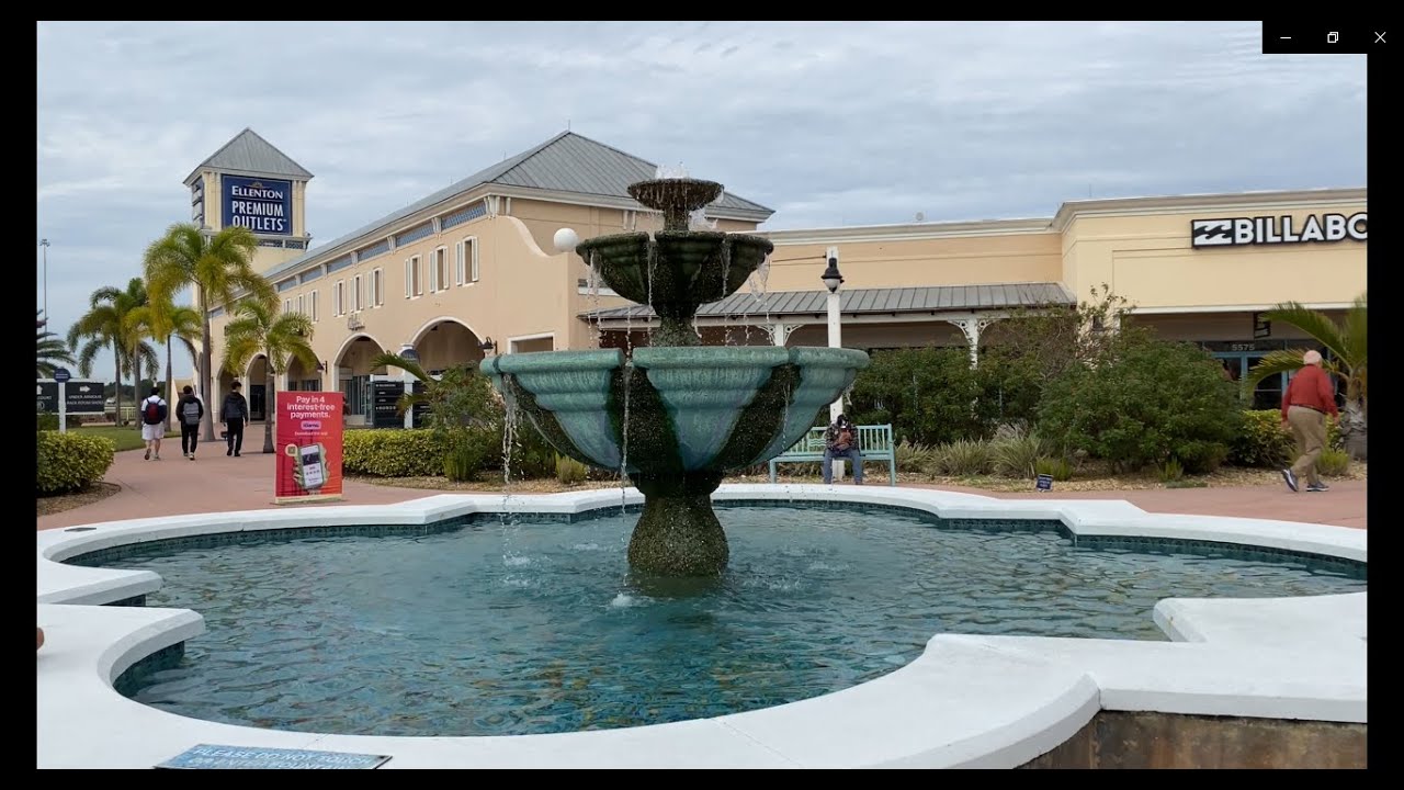Exploring Ellington Premium Outlets Mall in Bradenton, Florida (No