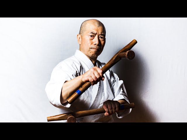 This is the defense techniques of Tonfa! （Ryukyukobudo