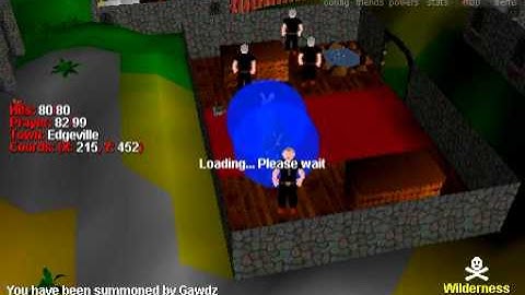 RSCEmulation (RSCE) RuneScape Classic Private Server Summon All Testing