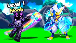 Starting Over as NOOB with OP SECRET in Evomon! (Roblox)