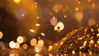 Den Confetti On A Bokeh Background. 3D Rendering, Den Confetti On Bokeh