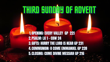 Third Week of Advent