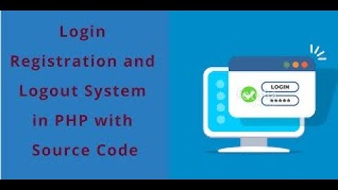User Signup, Login and Logout system  using php and database using MySQL in 2021|| Free source code.